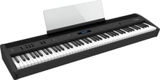 Roland FP-60X BK Premium Piano digital portátil Negro - Roland FP-60X BK Negro Premium Piano Digital, ¡Roland y Skoove te ofrecen lecciones de piano en línea gratis!, El mecanismo de teclado de acción de martillo estándar Roland PHA-4 proporciona un toq...