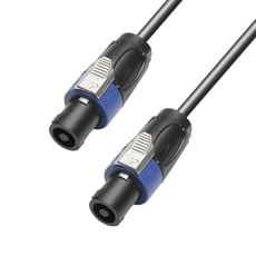 Adam hall K4S215SS0500 5m  - Cable de altavoz muy flexible, Sección del conductor 2 x 1,5 mm², Revestimiento de PVC resistente., 