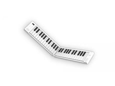 Blackstar  Carry On Piano 49  B-Stock - Blackstar Carry On Piano 49, 49 teclas, sensación natural, polifonía de 128 voces, MIDI USB, Transpositor ± 6 semitonos, 128 estilos de acompañamiento, con selección de teclas, 