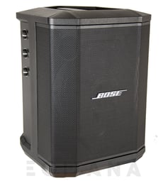 Bose S1 Pro System  - Altavoces autoamplificados del sistema Bose S1 Pro, Se puede utilizar como monitor de escenario, amplificador de entrenamiento y sistema de sonido principal, Bose S1 Pro Battery Pack : batería reca...
