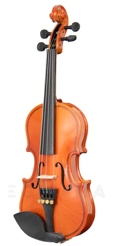 Cremona Cervini HV-100 1/16 - 1/16 violín, Excelente calidad para estudiantes de etapa inicial., Cervini de Cremona, Tapa de pícea, b&s de arce, Incluye Estuche, arco y resina., 
