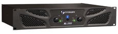 Crown XLi 2500  - Amplificador de potencia analógico de 2 canales, 2 x 750 W / 4 ohmios, 2 x 500 W / 8 ohmios, Puente mono de 1500 W / 8 ohmios, Relación señal/ruido > 100 dB, Factor de amortiguamiento > 200, 