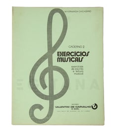 Egitana Livro Exercícios Musicais 2 Fernanda Chichorro - 