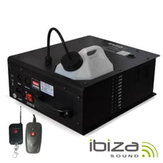 Ibiza LSMM1500W  B-Stock - Máquina de Humo 1500W Multidireccional DMX IBIZA LSMM1500W, Máquina de humo multidireccional con mandos, Voltaje de funcionamiento: 230Vac, Capacidad del depósito: 2,5 litros, Caudal de salida: ±42...