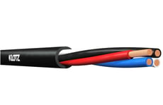 Klotz LSC425 - KLOTZ LSC415YB Cable de Columna 4x2.5mm (Mt), hilo - Klotz Twinax LSC 425, resistencia: 7,5 ohmios/km, Capacidad: 170 pF/m, inductancia: 0,60 mH/km, Secciones de conductores: 4 x 2,5 mm2, 