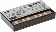 Korg Volca Bass  B-Stock - Sintetizador de línea de bajo Korg Volca Bass, Teclado: teclado multitáctil/teclado paso a paso, Sintetizador: sintetizador analógico, Estructura: 3 VCO, 1 VCF, 1 VCA, 1 LFO, 1 EG, Formas de onda V...