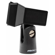 Proel   APM30  - Pinza portamicrófono en ABS (Ø Min-Max: 20 - 32 mm)., 