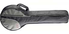 Stagg  BJ10-BAG GIG Bag CASE for 5-String Banjo Black  - acolchado de 10 mm, costura doble robusta, manija doble, asa de transporte, Dimensiones: longitud - 100 cm. ancho - en el cuello 15 cm, en el cuerpo 30,5 cm. profundidad - 12,7 cm, 