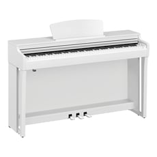 Yamaha  CLP-725 WH  - Teclado GrandTouch-S™ con teclas de ébano sintético negro y teclas de marfil sintético blanco, Nuevas muestras compra en egitana la mejor tienda de instrumentos musicales de pianos Yamaha CFX y Bös...