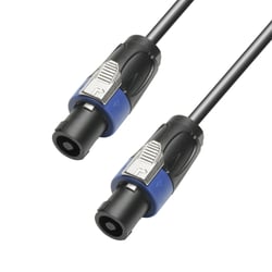 Adam hall K4S215SS1000 - Cable de altavoz muy flexible, Sección del conductor 2 x 1,5 mm², Revestimiento de PVC resistente., 