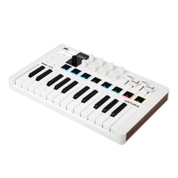 Arturia  MiniLab 3 White - Tipo de teclado: Mini teclas con expresión de teclado, Teclas: 25, Número de almohadas: 8, Número de faders: 4, Número de botones: 9, Funciones/botones de transporte: sí, 