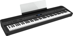 Roland FP-90X BK Piano portátil Premium Negro - Piano electrónico portátil Roland FP-90X BK Black Premium, ¡Roland y Skoove te ofrecen lecciones de piano en línea gratis!, Teclado premium Roland PHA-50 Hammer Action de 88 notas en marfil sintéti...