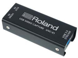 Roland UVC-01 Convertidor de video HDMI a USB 3.0 STREAM - Roland UVC-01 Convertidor de video HDMI a USB 3.0 STREAM, Codificador de video HDMI a USB 3.0 de alta calidad, Operación de cámara web USB plug-and-play para computadoras Mac y Windows, Funciona a ...