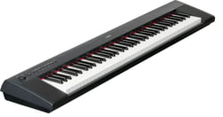 Yamaha NP-32 - Piano digital portátil Yamaha NP-32, 76 teclas (tacto suave graduado), polifonía de 64 voces, 10 sonidos diferentes, 10 canciones de demostración, Metrónomo, 